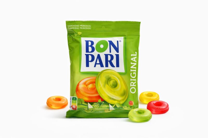 BON PARI Originál bonbóny s ovocnými příchutěmi 90g